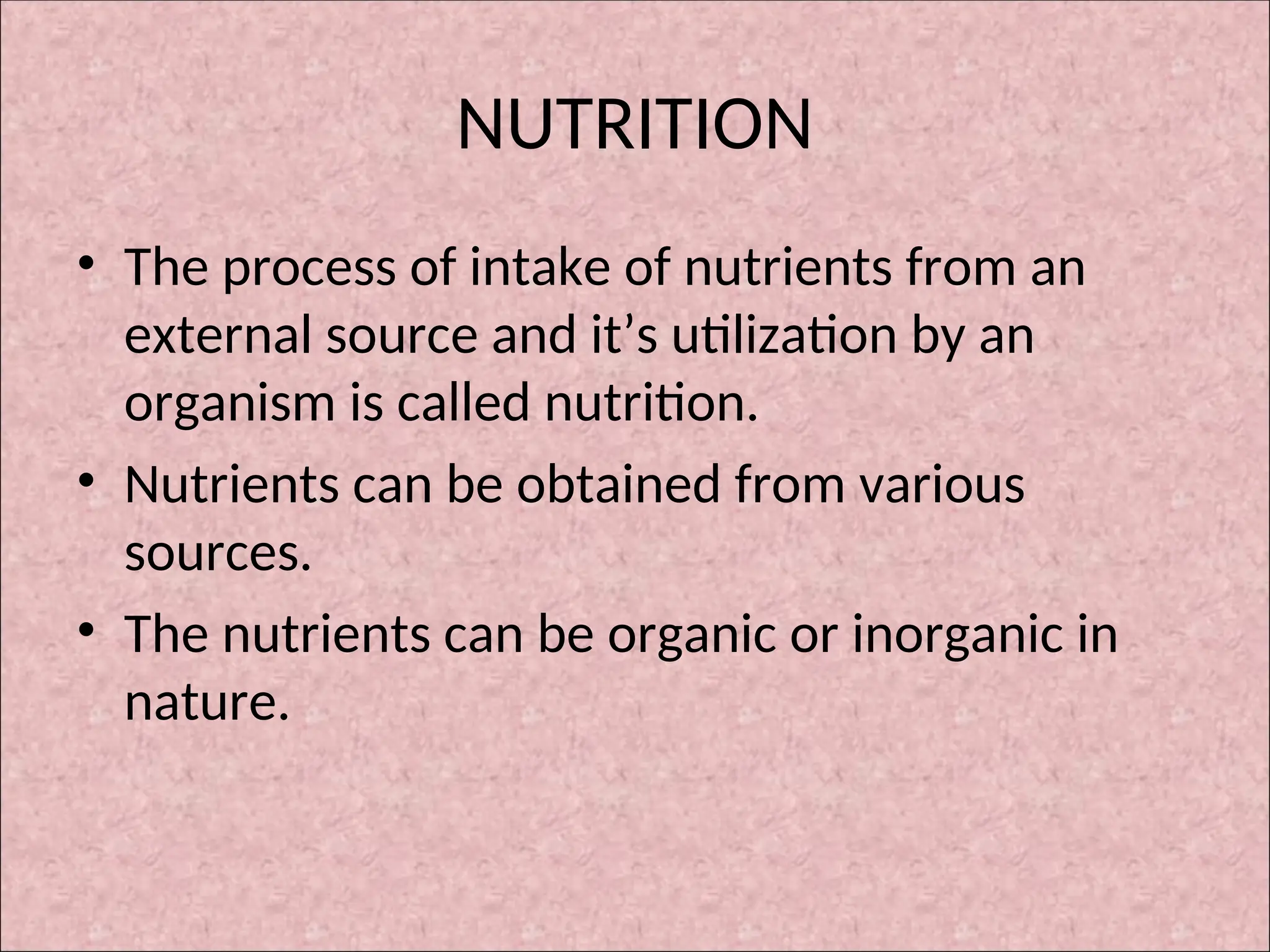 AUTOTROPHIC NUTRITION - PHOTOSYNTHESIS.ppt