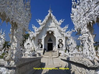 Temple Wat Rong Khun, Thailande 
