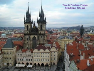 Tour de l'horloge, Prague, République Tchèque 