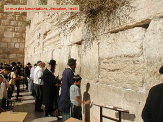 Le mur des lamentations, Jérusalem, Israël 
