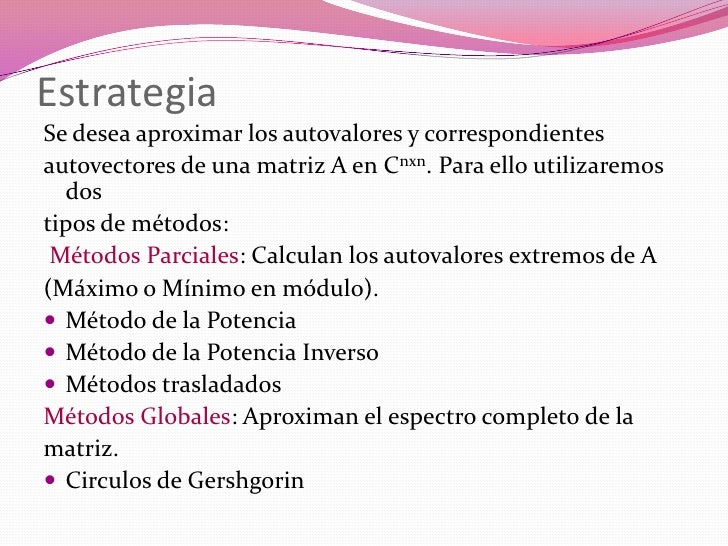 Que Son Los Autovalores Y Autovectores
