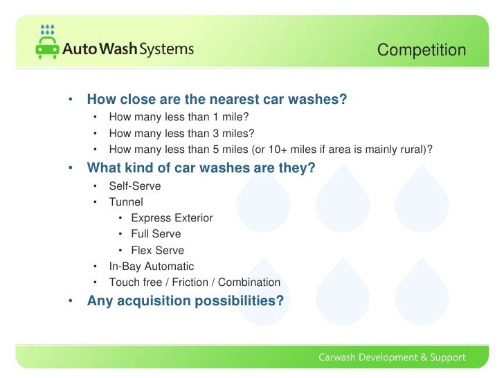 Car Wash Industry Analysis Car Wash Industry Analysis