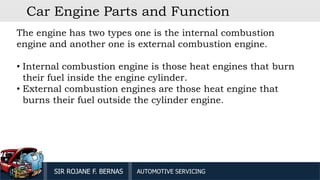 Car Engine Parts And Functions Pdf