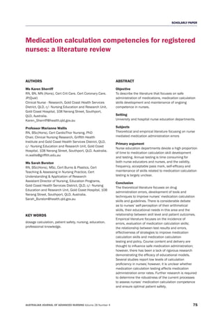 Autralian journal advance nursing (ajan) (2)