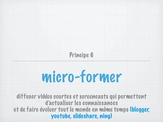 Synthèse Atelier ThinkTank Autrans 2009