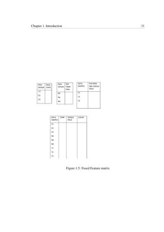 Chapter 1. Introduction 31
Figure 1.5: Fused Feature matrix
 