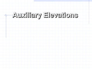 Auxiliary Elevation Prompted