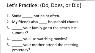 Auxiliary & Modal Verb