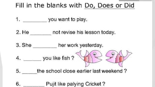 Auxiliary & Modal Verb