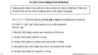 Auxiliary & Modal Verb