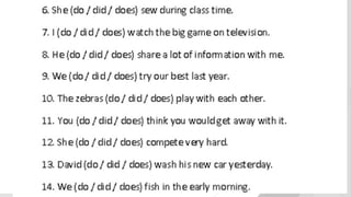 Auxiliary & Modal Verb