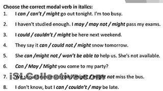 Auxiliary & Modal Verb