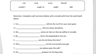 Auxiliary & Modal Verb