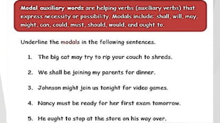 Auxiliary & Modal Verb