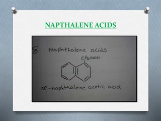 NAPTHALENE ACIDS
 