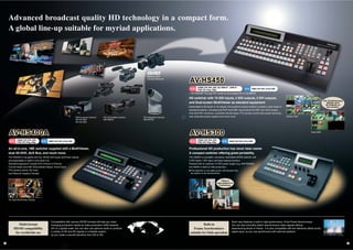 Panasonic AV-HS400 | PDF