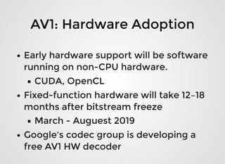 AV1: the next generation video codec | PDF