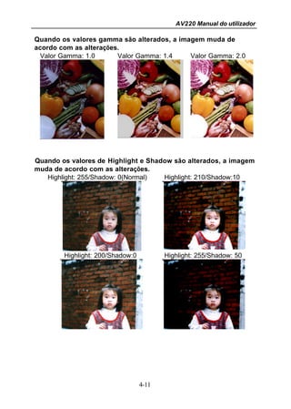 Manual Técnico do Scanner AVISION AV220