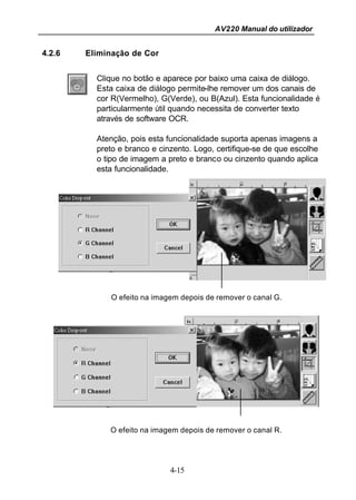 Manual Técnico do Scanner AVISION AV220