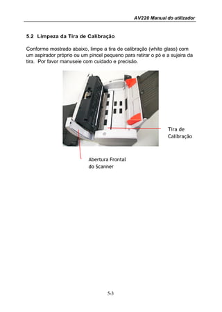 Manual Técnico do Scanner AVISION AV220