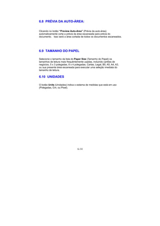 Manual Técnico do Scanner AVISION AV8050 e AV8350