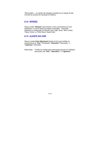 Manual Técnico do Scanner AVISION AV8050 e AV8350