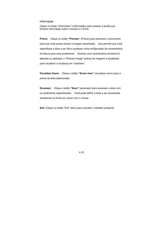 Manual Técnico do Scanner AVISION AV8050 e AV8350