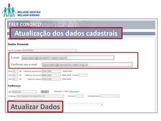 Atualização dos dados cadastrais
E-mail

Confirme seu e-mail

Atualizar Dados

 
