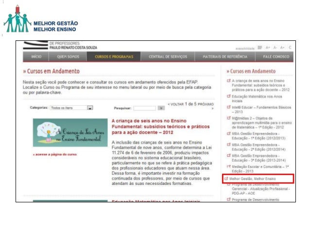 Curso efap