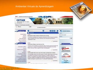 Ambientes Virtuais de Aprendizagem 