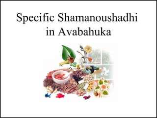 Avabahuka chikitsa dr prashanth a s Slide 27