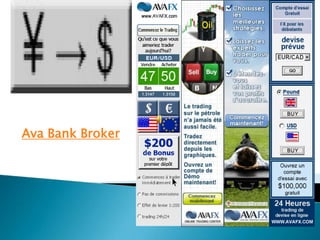 Ava Bank Broker 