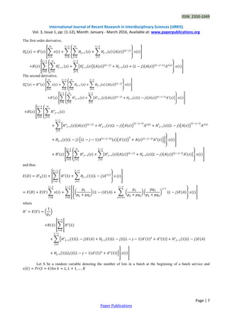 A Vacation Queueing Model with Bulk Service Rule | PDF