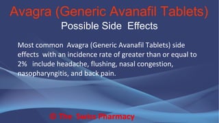 Generic Avanafil