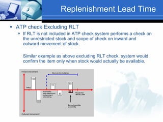 Availability Check & Transfer Of Requirements Sales | PPT