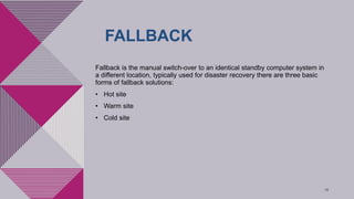 Availability conceptin operating system. | PPTX