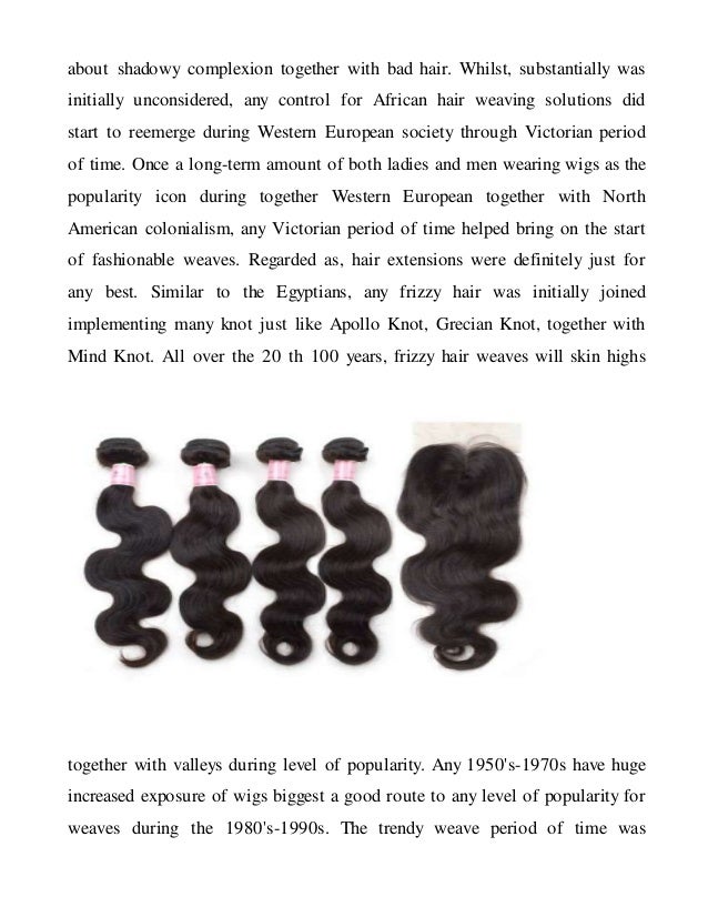 Ancient History Of Human Hair Weave