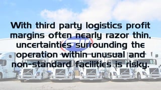 Available warehouse space