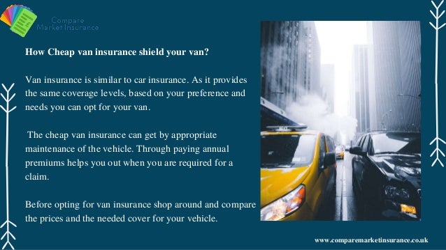 co compare van insurance