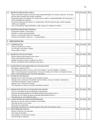 Avaliacao do-comportamento-adaptativo