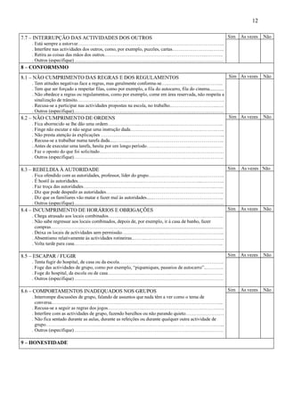 Avaliacao do-comportamento-adaptativo