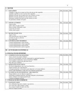 Avaliacao do-comportamento-adaptativo