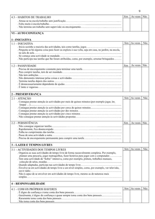 Avaliacao do-comportamento-adaptativo