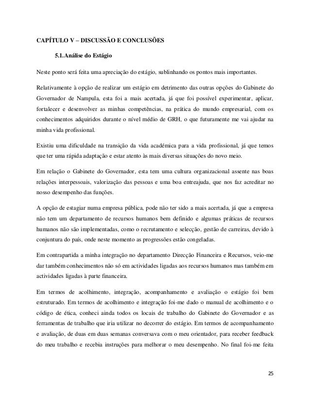 Relatorio de desempenho