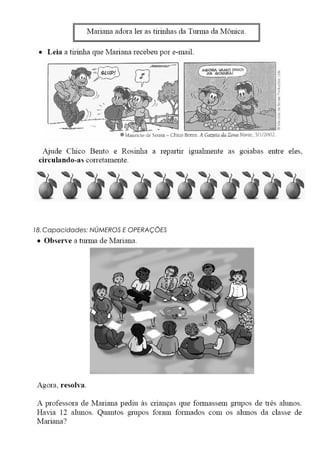 18.Capacidades: NÚMEROS E OPERAÇÕES
 