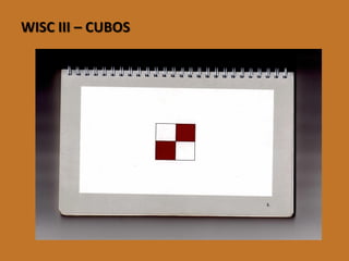 WISC III –CUBOS 
(imagem 1)  