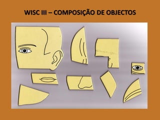 WISC III –COMPOSIÇÃO DE OBJECTOS 
(imagem 2)  