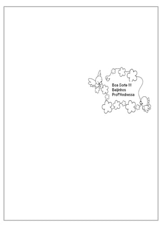 Avaliação de português