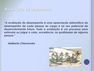 AvaliaçãO Do Desempenho