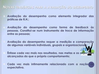 AvaliaçãO Do Desempenho